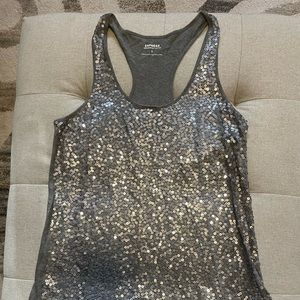 Sequins! Tank top